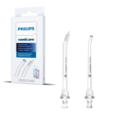 Capete de rezerva pentru irigator bucal HX3042/00, 2 bucati, Philips Sonicare 753056
