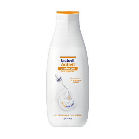 Gel de dus protector Activit, 600 ml, Lactovit