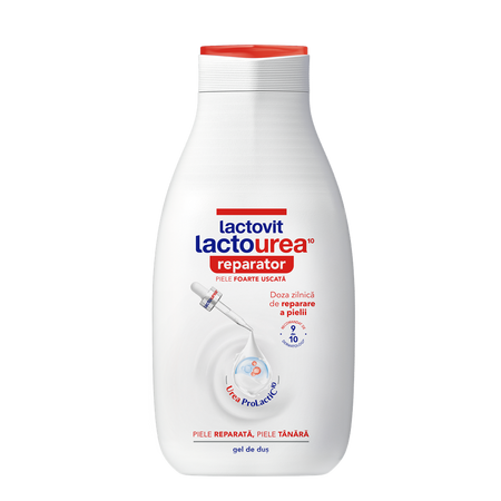 Gel de dus reparator Lactourea, 300 ml, Lactovit