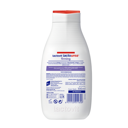 Gel de dus reparator Lactourea Colagen, 300 ml, Lactovit 753141