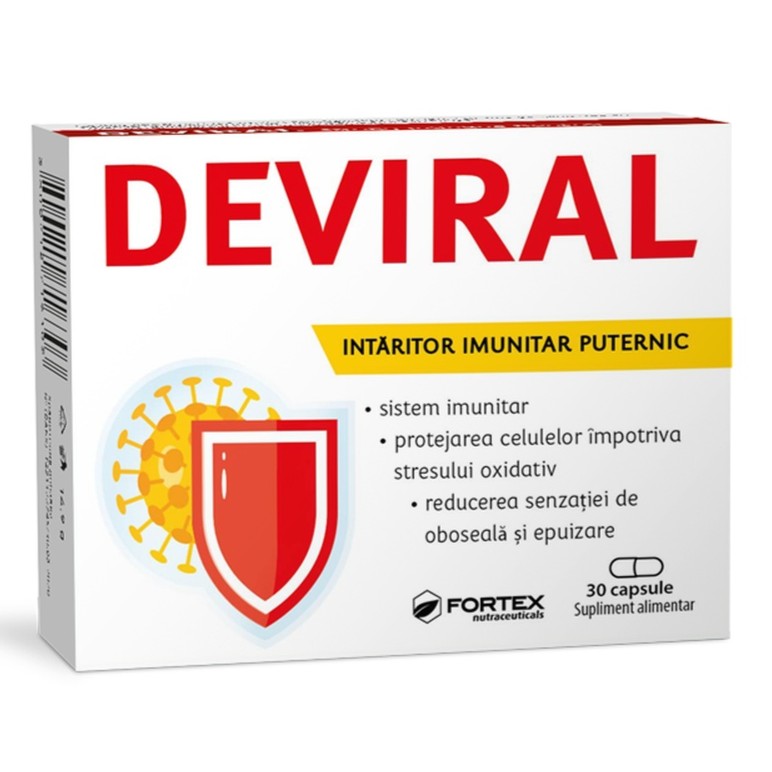 Deviral, 30 capsule, Fortex Nutraceuticals