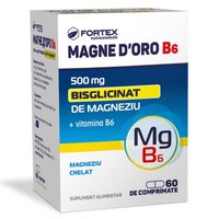 Magne D'oro B6, 60 comprimate, Fortex Nutraceuticals