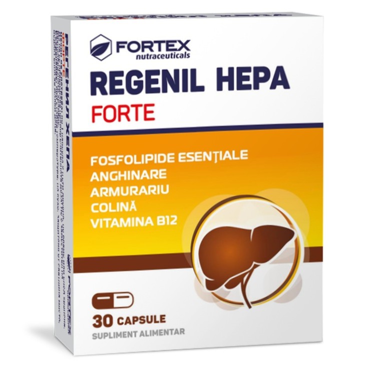 Regenil Hepa Forte, 30 capsule, Fortex Nutraceuticals