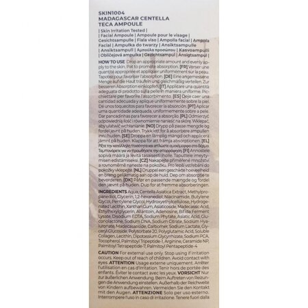 Ser pentru fata Madagascar Centella Teca Ampoule, 50 ml, Skin1004 753589