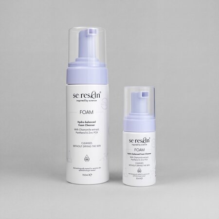 Spuma de curatare hidratanta pentru fata Mini Foam, 30 ml, Se:Reskin 753601