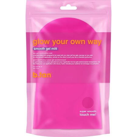 Manusa dubla pentru aplicarea gelurilor autobronzante, Glow Your Own Way, 1 bucata, B.tan