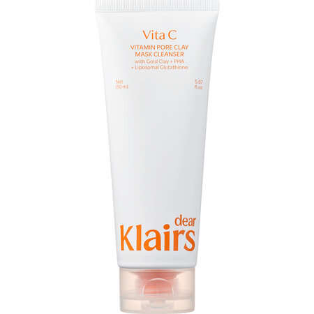 Spuma de curatare si masca, Vita C Vitamin Pore Clay Mask Cleanser, 150 ml, Klairs