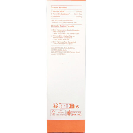 Spuma de curatare si masca, Vita C Vitamin Pore Clay Mask Cleanser, 150 ml, Klairs 753916