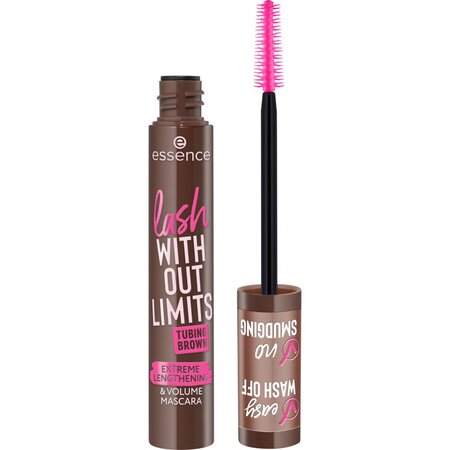 Mascara pentru alungire si volum Nuanta 05 Brown Lash Without Limits Tubing, 13 ml, Essence 753978