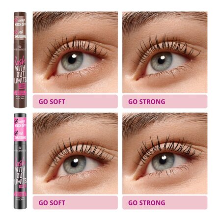 Mascara pentru alungire si volum Nuanta 05 Brown Lash Without Limits Tubing, 13 ml, Essence 753984