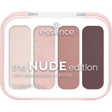 Paleta mini de farduri The Nude Edition, 3.6 g, Essence