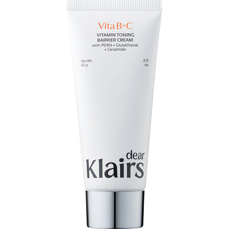 Crema de fata hidratanta, Vita B+C Vitamin Toning Barrier Cream, 60 g, Klairs