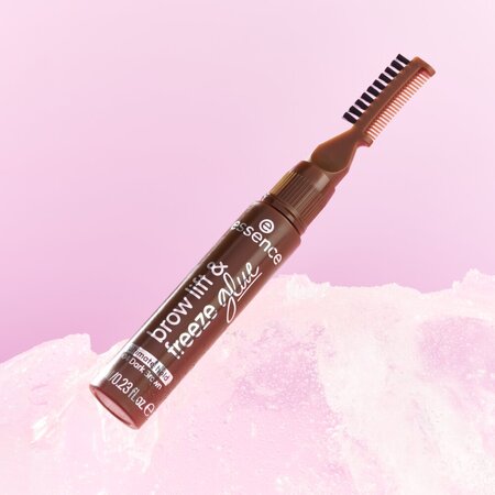 Gel pentru sprancene Nuanta 04 Dark Brown Brow Lift & Freeze Glue, 7 ml, Essence 754140