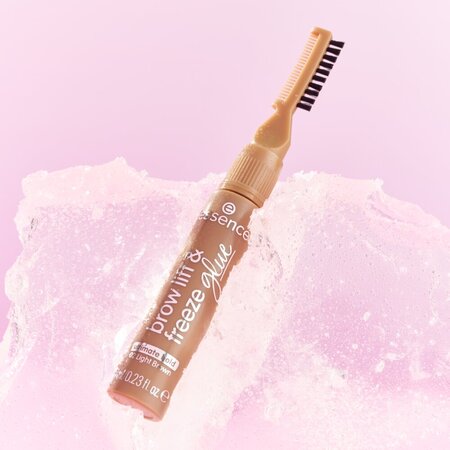 Gel pentru sprancene Nuanta 02 Light Brown Brow Lift & Freeze Glue, 7 ml, Essence 754123