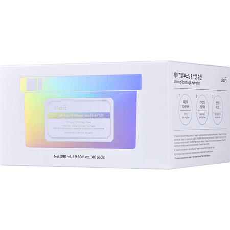 Dischete tonice, Freshly Juiced Vitamin Skin Prep Pads, 80 bucati, Klairs 754218