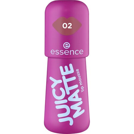 Ruj crema Nuanta 02 Featherlight Pink Juicy Matte Lip Mousse, 2.7 ml, Essence