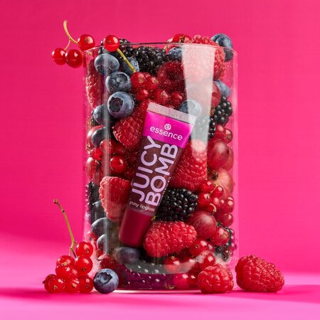 Luciu de buze Nuanta 110 Crushed Berry Juicy Bomb, 10 ml, Essence 754478