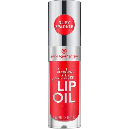 Ulei de buze hidratant Nuanta 12 Ruby Sparkle Hydra Kiss Lip Oil, 4 ml, Essence