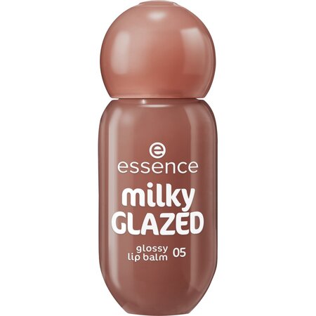 Balsam de buze Nuanta 01 Sheeriously Creamy Milky Glazed Glossy Lip Balm, 4 ml, Essence