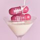 Balsam de buze Nuanta 04 Berry Au Lait Milky Glazed Glossy Lip Balm, 4 ml, Essence 754552