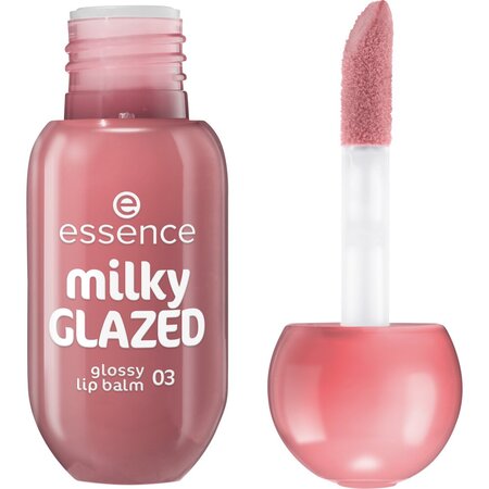 Balsam de buze Nuanta 03 Cream Of The Crop Milky Glazed Glossy Lip Balm, 4 ml, Essence 754536