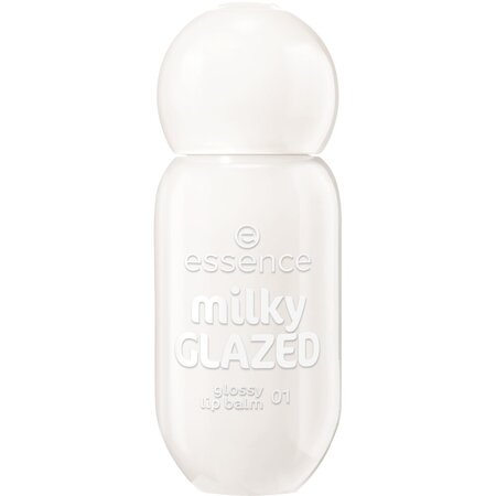Balsam de buze Nuanta 01 Sheeriously Creamy Milky Glazed Glossy Lip Balm, 4 ml, Essence