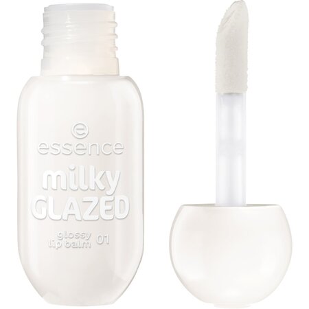 Balsam de buze Nuanta 01 Sheeriously Creamy Milky Glazed Glossy Lip Balm, 4 ml, Essence 754507
