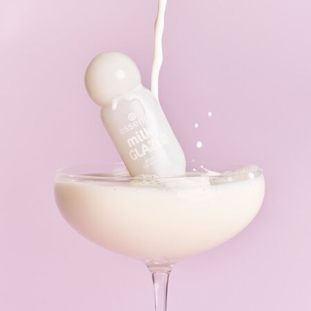 Balsam de buze Nuanta 01 Sheeriously Creamy Milky Glazed Glossy Lip Balm, 4 ml, Essence 754509