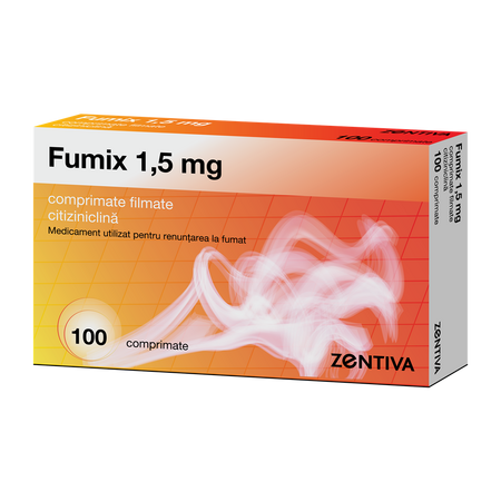 Fumix, 1,5 mg, 100 comprimate filmate, Zentiva 754598