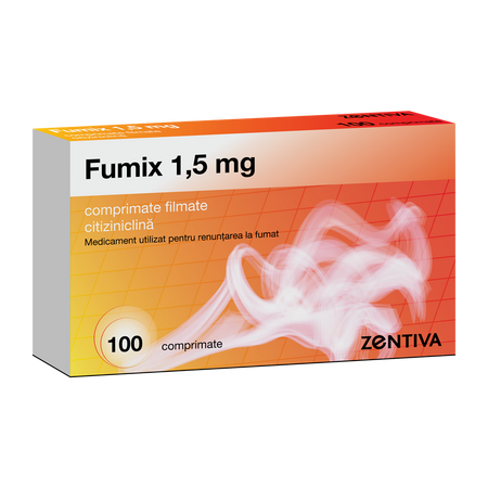 Fumix, 1,5 mg, 100 comprimate filmate, Zentiva 754599