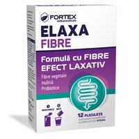 Elaxa Fibre, 12 plicuri, Fortex Nutraceuticals