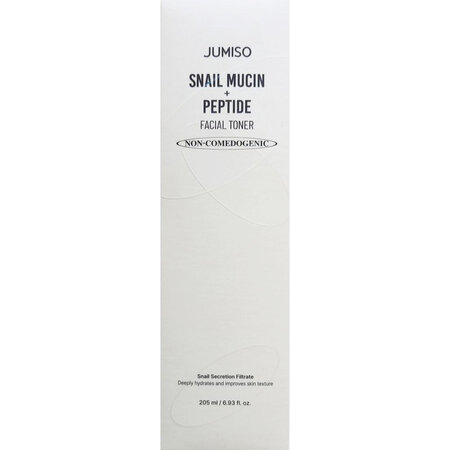 Toner de fata hidratant cu mucina de melc si peptide Snail Mucin + Peptide, 205 ml, Jumiso