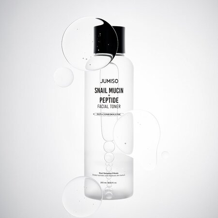 Toner de fata hidratant cu mucina de melc si peptide Snail Mucin + Peptide, 205 ml, Jumiso 754656
