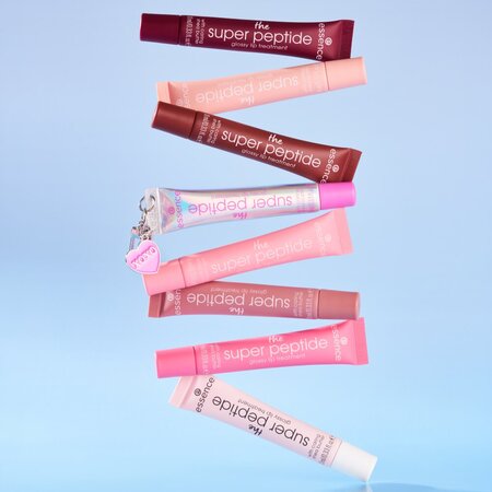 Luciu de buze cu peptide Naunta 08 Cherrylicious! The Super Peptide, 10 ml, Essence 754805