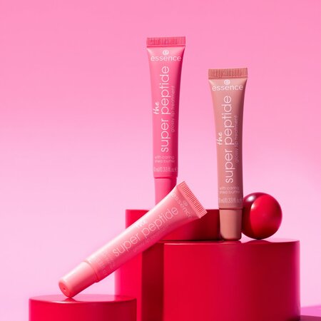 Luciu de buze cu peptide Naunta 08 Cherrylicious! The Super Peptide, 10 ml, Essence 754807