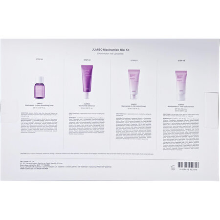 Set pentru ingrijirea tenului Niacinamide Trial Kit, Jumiso 754811