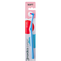 Periuta de dinti pentru curatare de precizie Expert Single Tuft Soft, culoare albastru, 1 bucata, Nordics