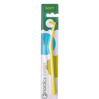 Periuta de dinti pentru curatare de precizie Expert Single Tuft Soft, culoare galben, 1 bucata, Nordics