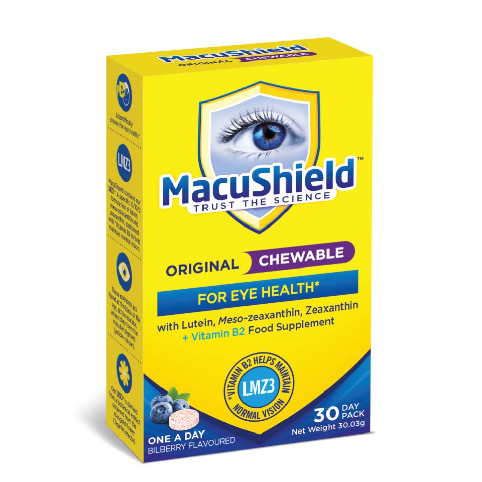 Macu Shield Chewable, 30 capsule orodispersabile, Macu Vision