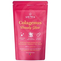 Colagen cu acid hialuronic si vitamina C Colagenus Beauty Glow, 325 g, Faunus Plant