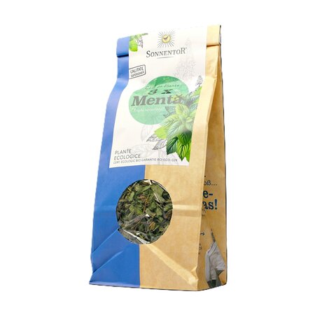 Ceai bio de plante 3xMenta, 50 g, Sonnentor