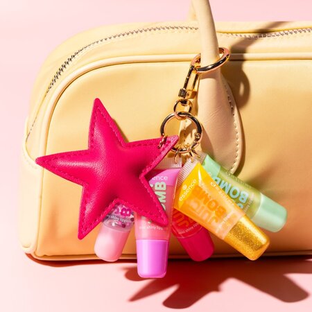 Set mini de luciu de buze 01 Holiday Happiness Jucy Bomb, 1 bucata, Essence 755191