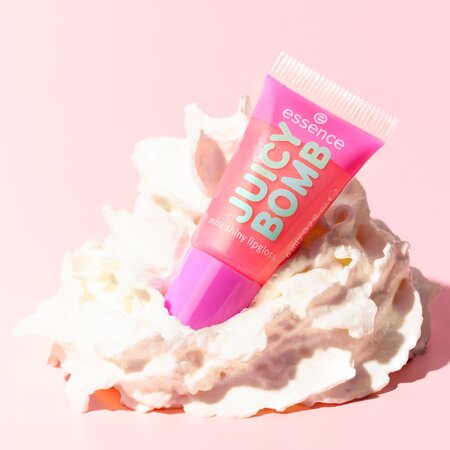 Set mini de luciu de buze 01 Holiday Happiness Jucy Bomb, 1 bucata, Essence 755193