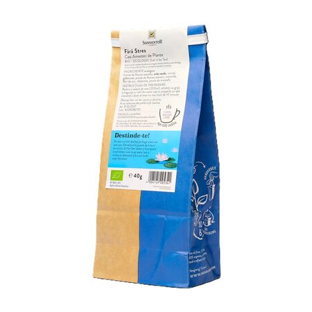 Ceai Bio Fara Stres, 40 g, Sonnentor 755202
