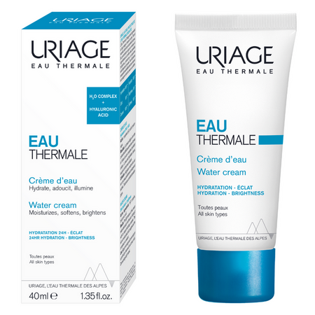 Crema hidratanta cu textura lejera pentru toate tipurile de ten, 40 ml, Uriage