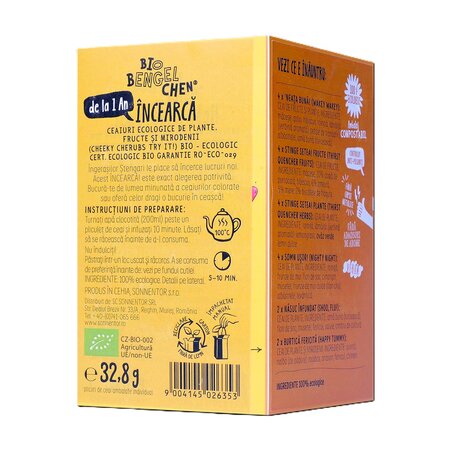 Ceai Bio Incearca Ingerasii Strengari, 20 plicuri, Sonnentor 755416