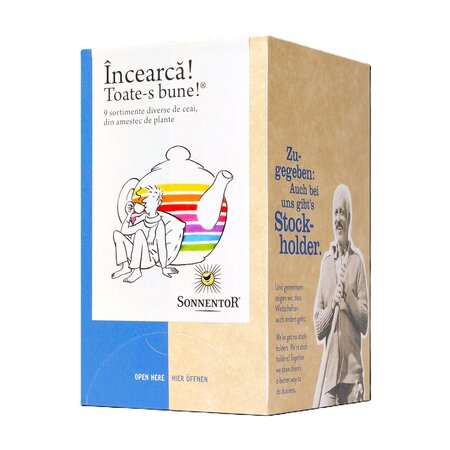 Ceai Bio Toate-s Bune Incearca, 20 plicuri, Sonnentor