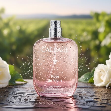 Apa de toaleta Rose de Vigne, 50 ml, Caudalie 755472
