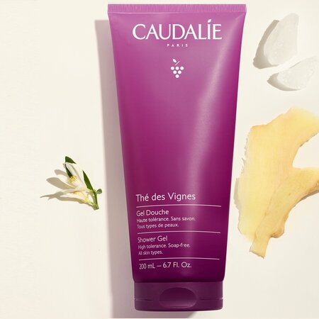 Gel de dus parfumat Thé des Vigne, 200 ml, Caudalie 755504