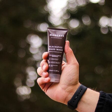 Sampon pentru barba Blackspice, 100 ml, Mancave 755564